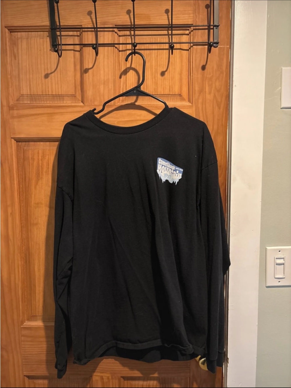 Black Camelback Mountain Long Sleeve Sweatshirt